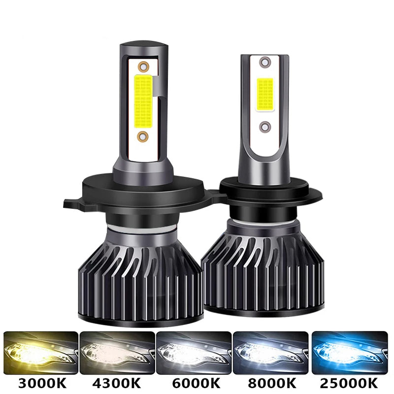 Carshark H7 LED-Lampen Scheinwerfer 55w 40000lm Csp H1 H4 H11 H8