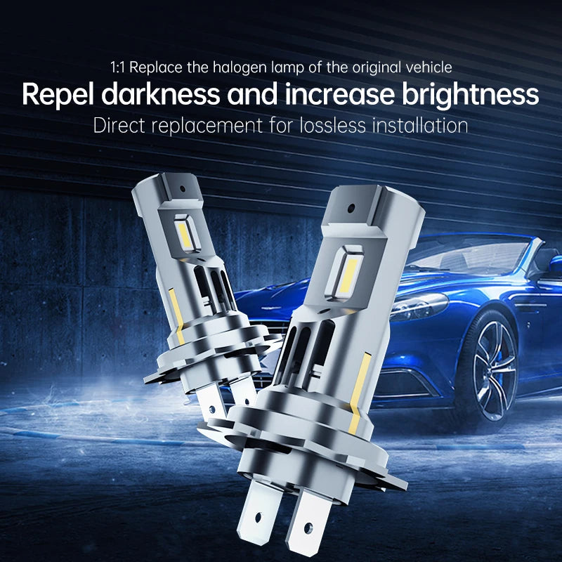 LED Head Light H4 H8 H11 9012 LED H7 Headlight Bulb CANBUS 180W 200000LM 9005 Car Lamp for BMW Ford Benz Renault VW Audi